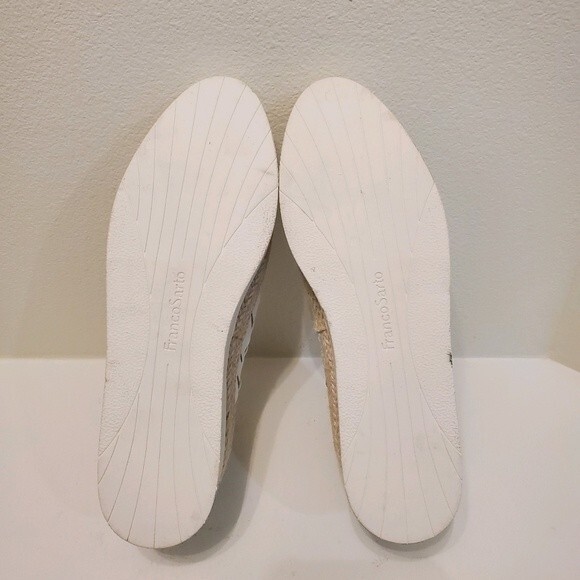 Franco Sarto Hesa Womens White Platform Slip On Sneaker size 11 - Picture 5 of 6